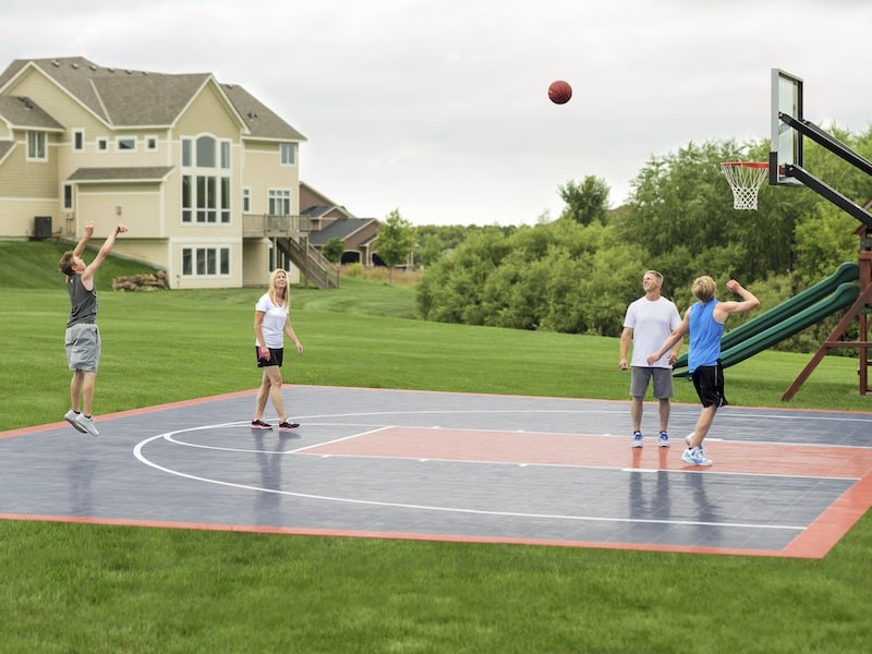 Custom backyard Game Courts in Tennessee